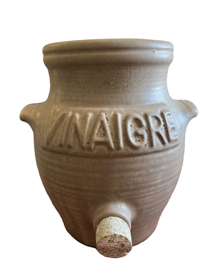 Pot/vinaigrier En Grès