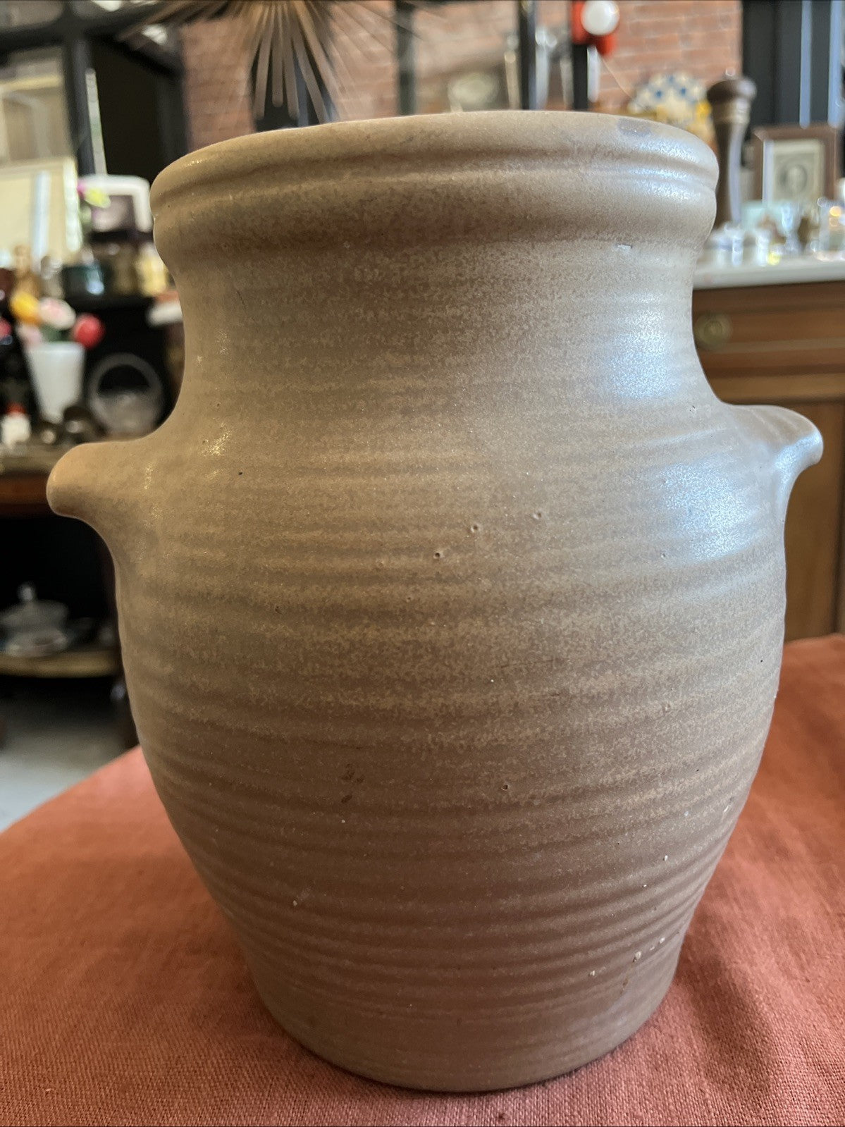 Pot/vinaigrier En Grès