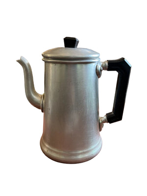 Cafetière Vintage En Aluminium