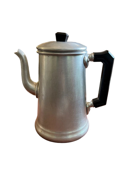 Cafetière Vintage En Aluminium