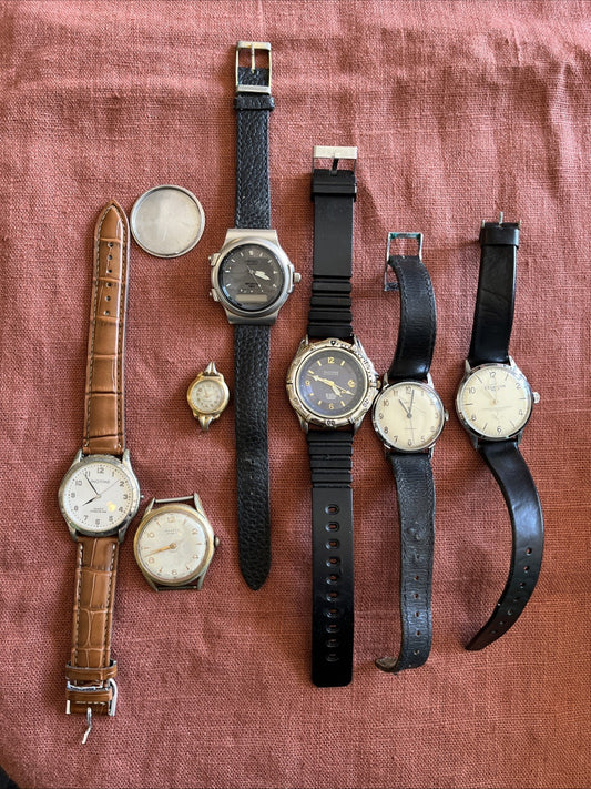 Lot Montres Vintage