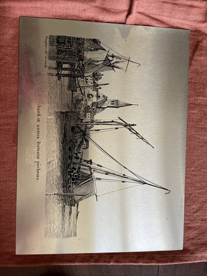 Impression Sur Aluminium Plaque Décorative Bateaux De Pêche