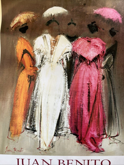 Affiche Exposition Juan Benito Galerie Marie Christine Grulier