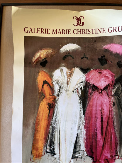 Affiche Exposition Juan Benito Galerie Marie Christine Grulier