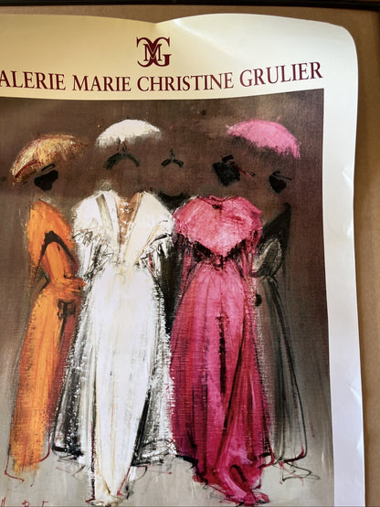 Affiche Exposition Juan Benito Galerie Marie Christine Grulier