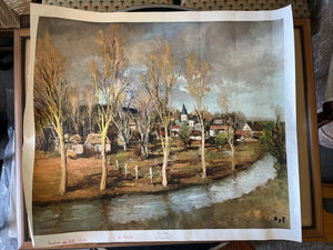 Affiche Impression « River Valley » Par Marcel Dyf