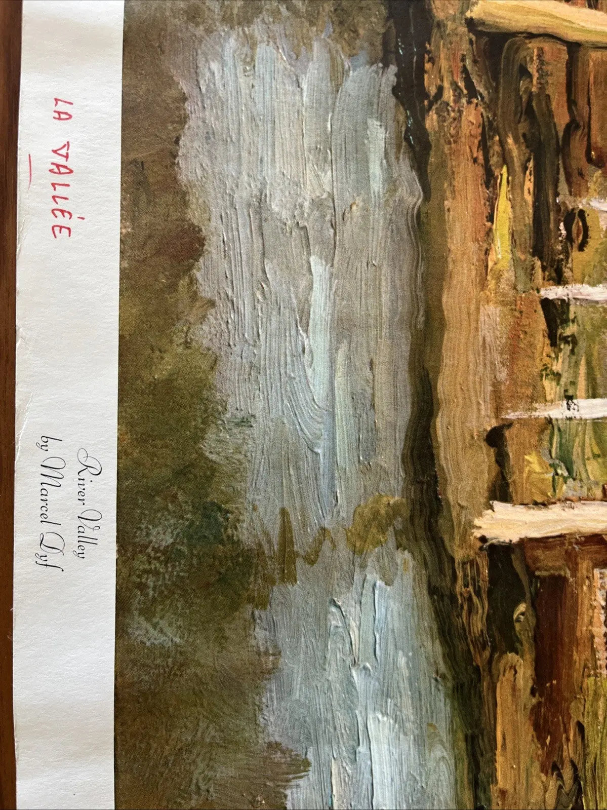 Affiche Impression « River Valley » Par Marcel Dyf