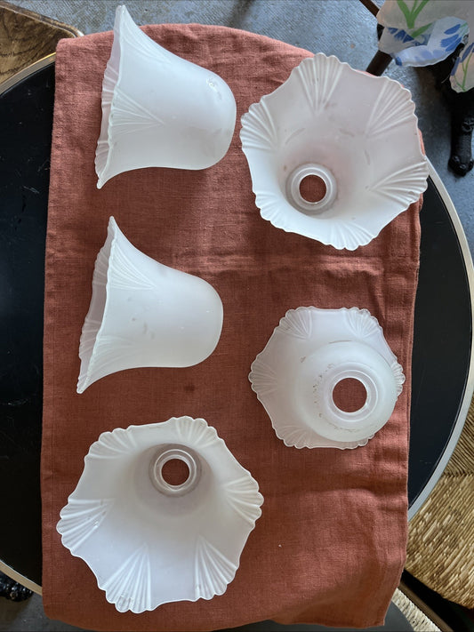 Lot De 5 Tulipes Verre