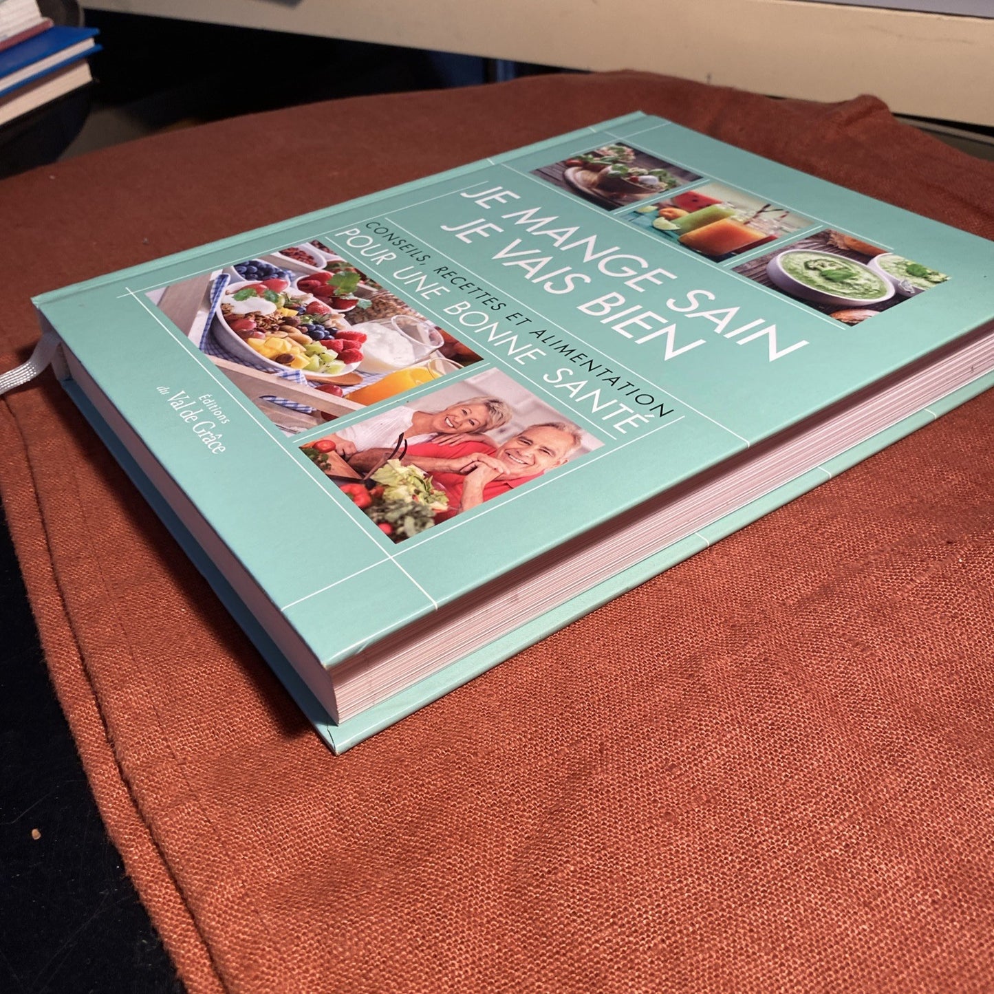 Livre Je mange sain  je vais bien, B.Corman, L.Teillet, éditions Val de grâce. Recette