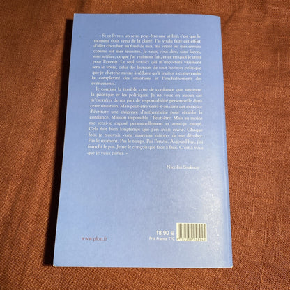 La France pour la vie de Nicolas Sarkozy - livre -