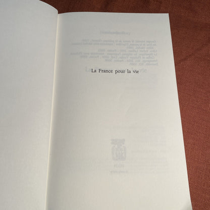 La France pour la vie de Nicolas Sarkozy - livre -