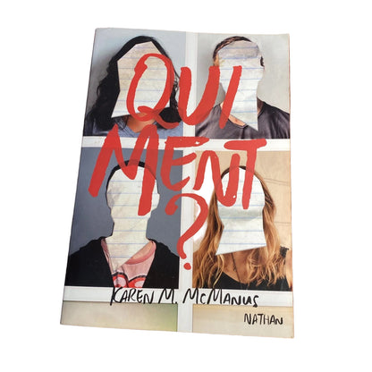 Qui ment ? , McManus, Karen M. - livre -