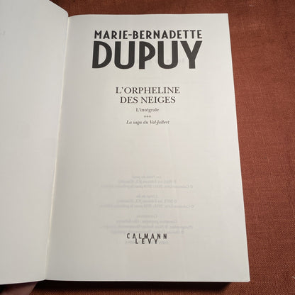 Livre Intégrale L'Orpheline des neiges - vol 3: Les portes du passé ; L'ange du lac,