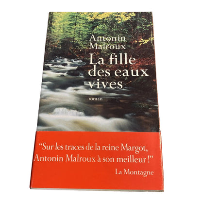 Livre La fille des eaux vives - Antonin Malroux -