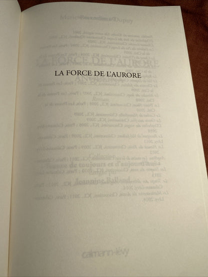 La Force de l’aurore, Angelina tome 3, Marie-Bernadette Dupuy - livre -