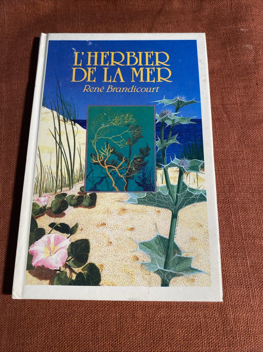 L’herbier de la mer, René Brandicourt - livre -