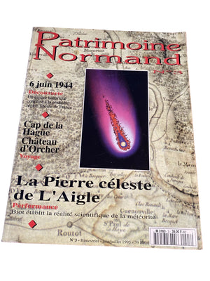 Patrimoine Normand - N° 03 - Juin / Juillet 1995 - livre -