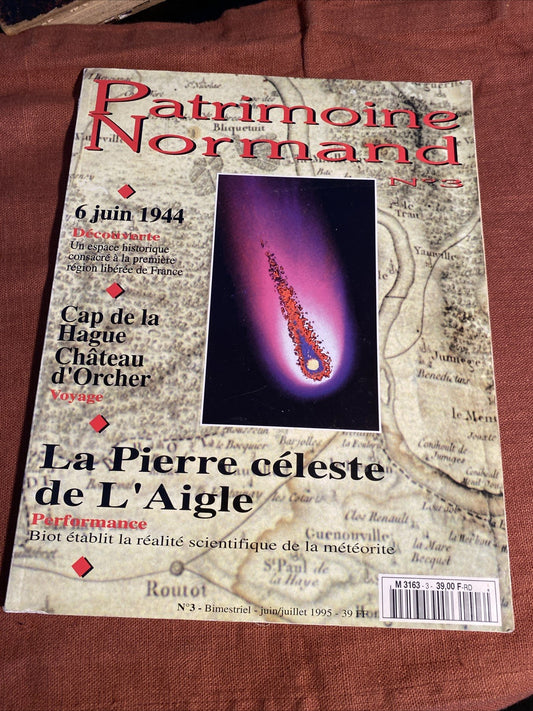 Patrimoine Normand - N° 03 - Juin / Juillet 1995 - livre -