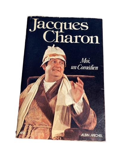 Livre biographique Moi un comédien de Jacques Charon