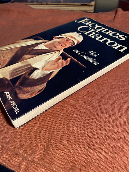 Livre biographique Moi un comédien de Jacques Charon