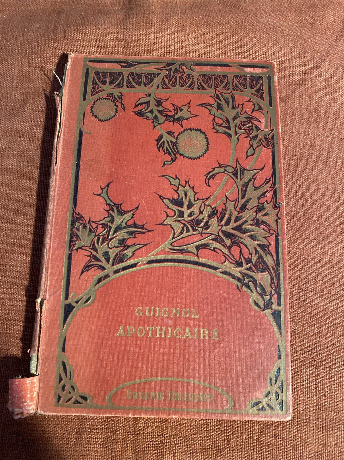 Livre Guignol apothicaire, par Ch. Séguard, Huitième Édition.