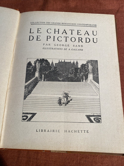 Le Château de Pictordu, par George Sand, illustré par A. Calland - livre -