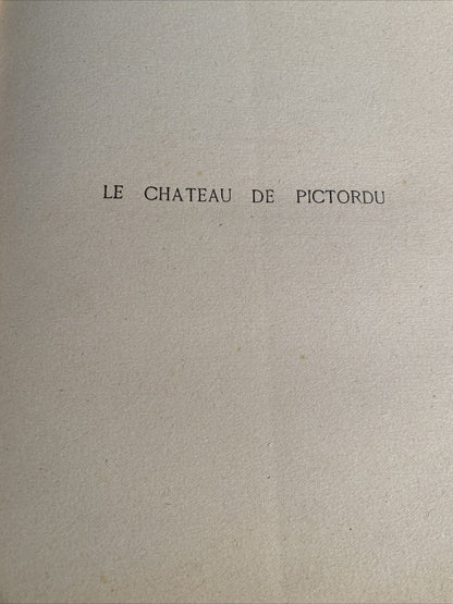 Le Château de Pictordu, par George Sand, illustré par A. Calland - livre -