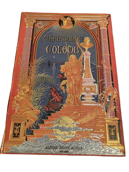 “Christophe Colomb - M. Ricard 1903 Alfred Mame Illustré Baldo & Meaulle” - livre -