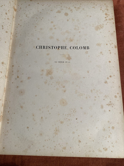 “Christophe Colomb - M. Ricard 1903 Alfred Mame Illustré Baldo & Meaulle” - livre -
