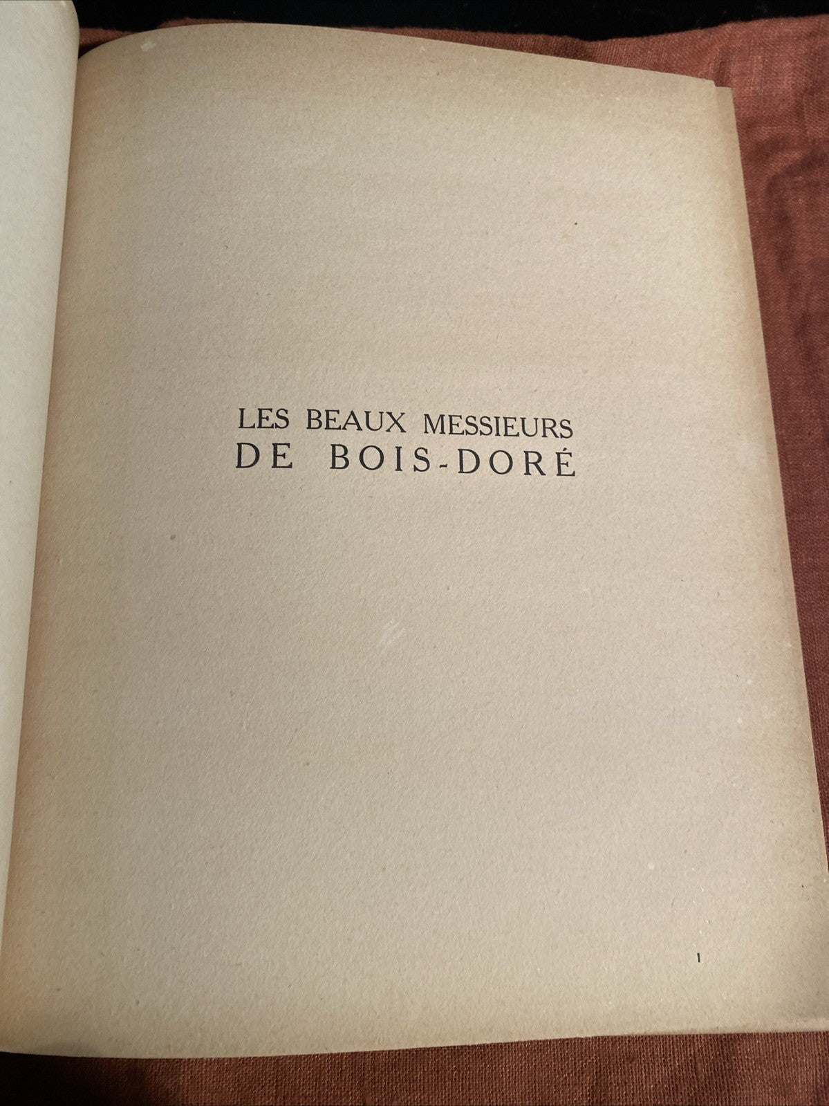 “Les Beaux Messieurs de Bois-Doré - George Sand Hachette Illustré - livre -