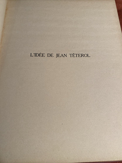 Livre “L’Idée de Jean Téterol - Victor Cherbuliez Hachette Illustré »