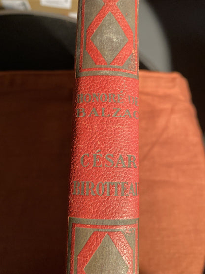 César Birotteau, par Honoré de Balzac, publié par la Librairie Hachette