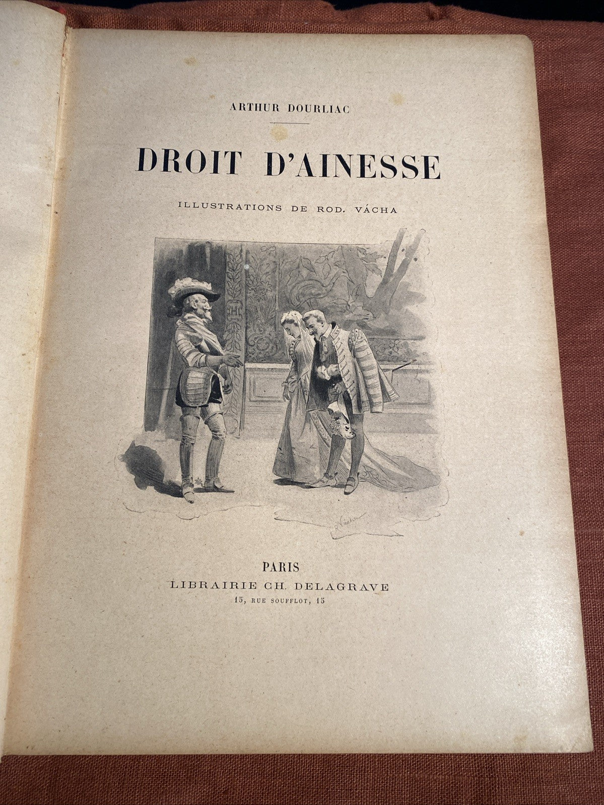 Livre Ancien « Droit D’aînesse » Arthur Dourlliac