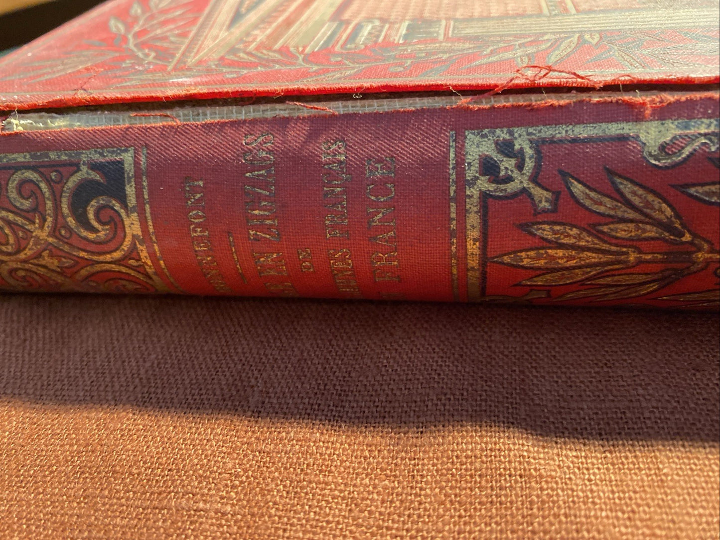 L“Voyage en Zigzags de Deux Jeunes Français en France” de Gaston Bonnefont. - livre -
