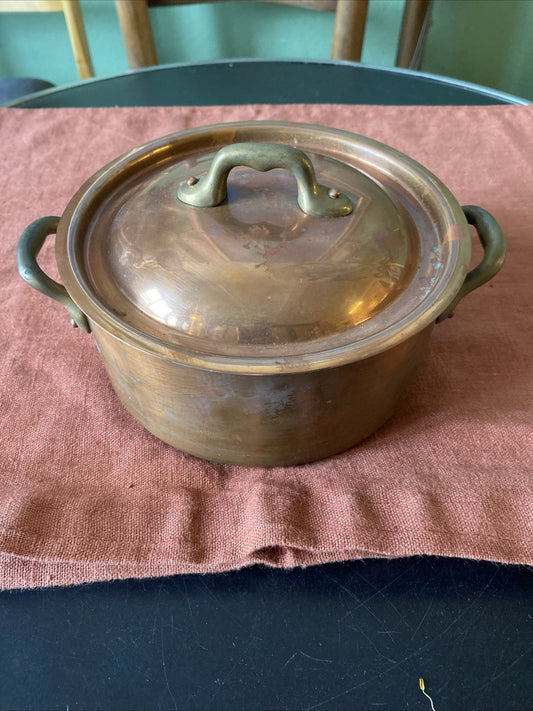 Casserole Faitout En Cuivre