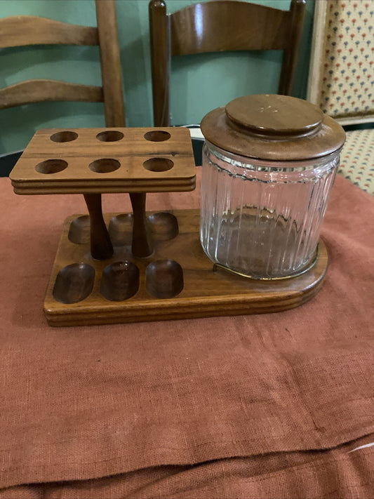 Présentoir Pour 6 Pipe Avec Son Pot A Tabac
