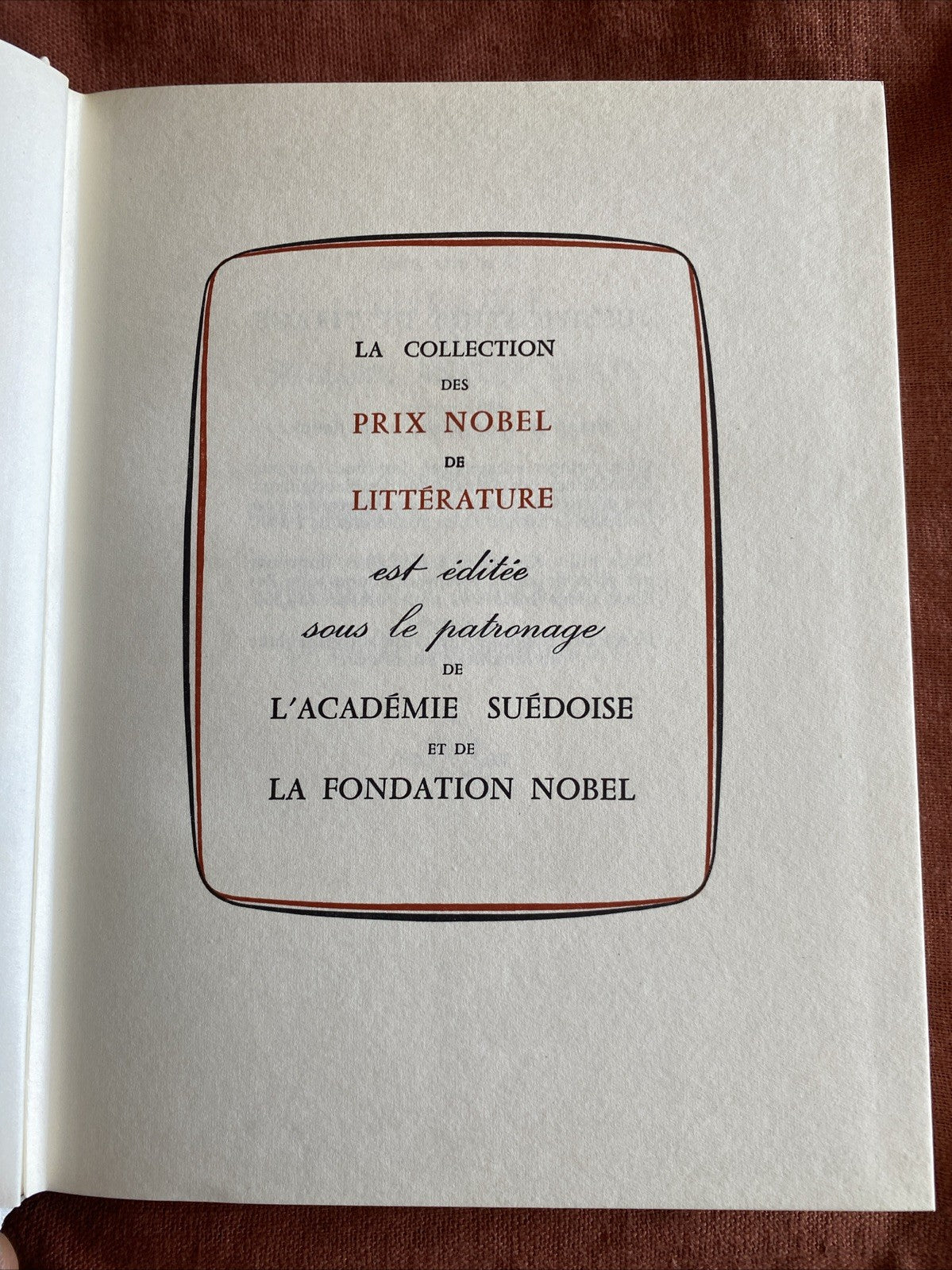Livre William B M. - Théâtre - Édition Rombaldi - Nobel 1923