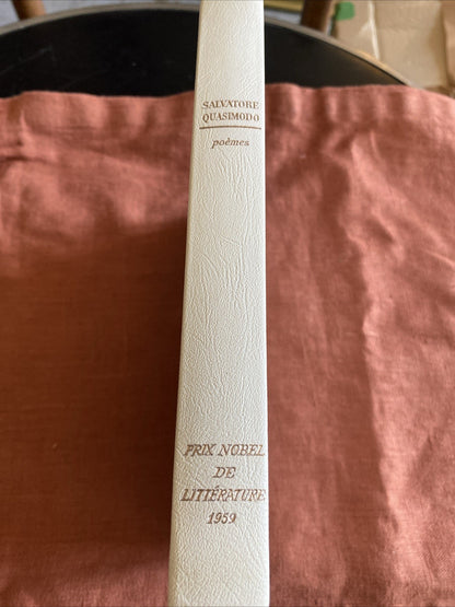 Livre Salvatore Quasimodo - Poèmes - Editions Rombaldi - Nobel 1959