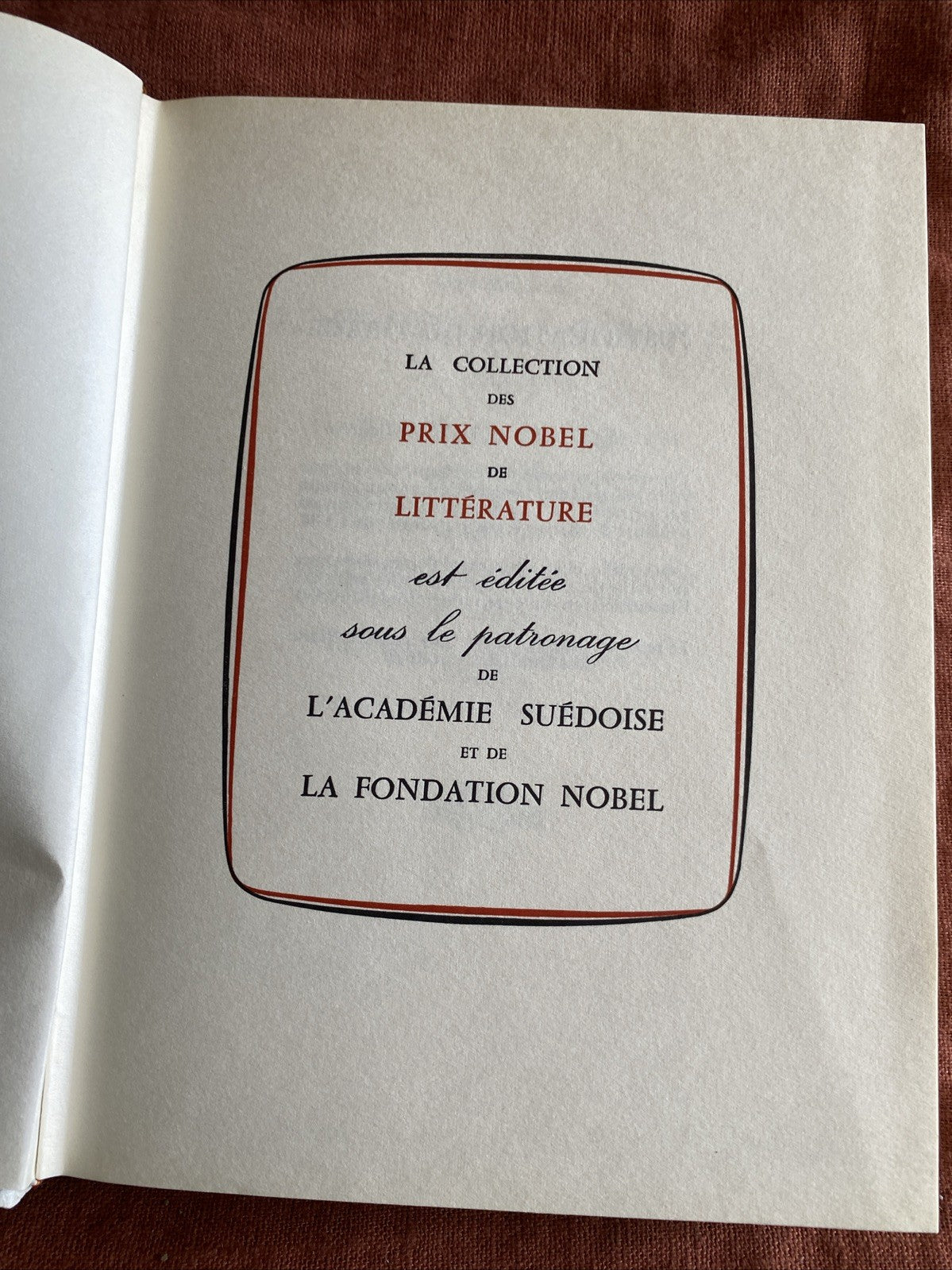 Collect. Prix Nobel Rombaldi A. FRANCE  le crime de sylvestre bonnard Prix 1921 - livre -