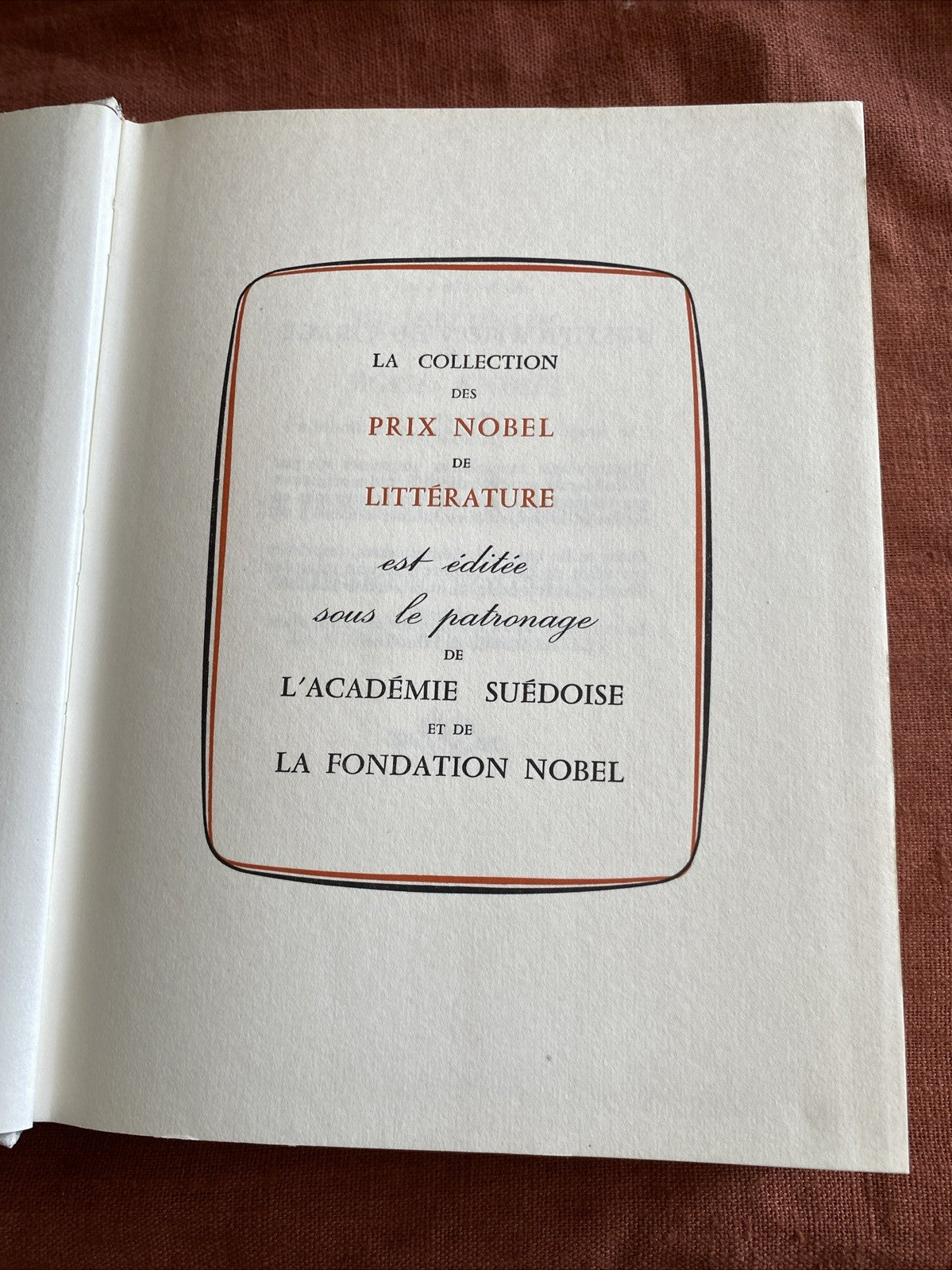 Livre Sigrid Undset - Printemps - Editions Rombaldi - Nobel 1928