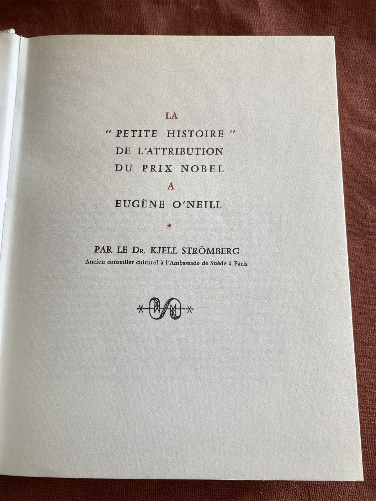 Eugène O’neil - Théâtre Choisi - Édition Rombaldi - Nobel 1936 - livre -