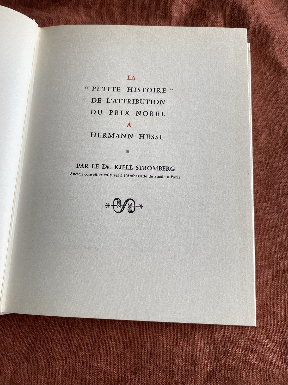 Livre Hermann Hesse - Siddhartha - Editions Rombaldi - Nobel 1946
