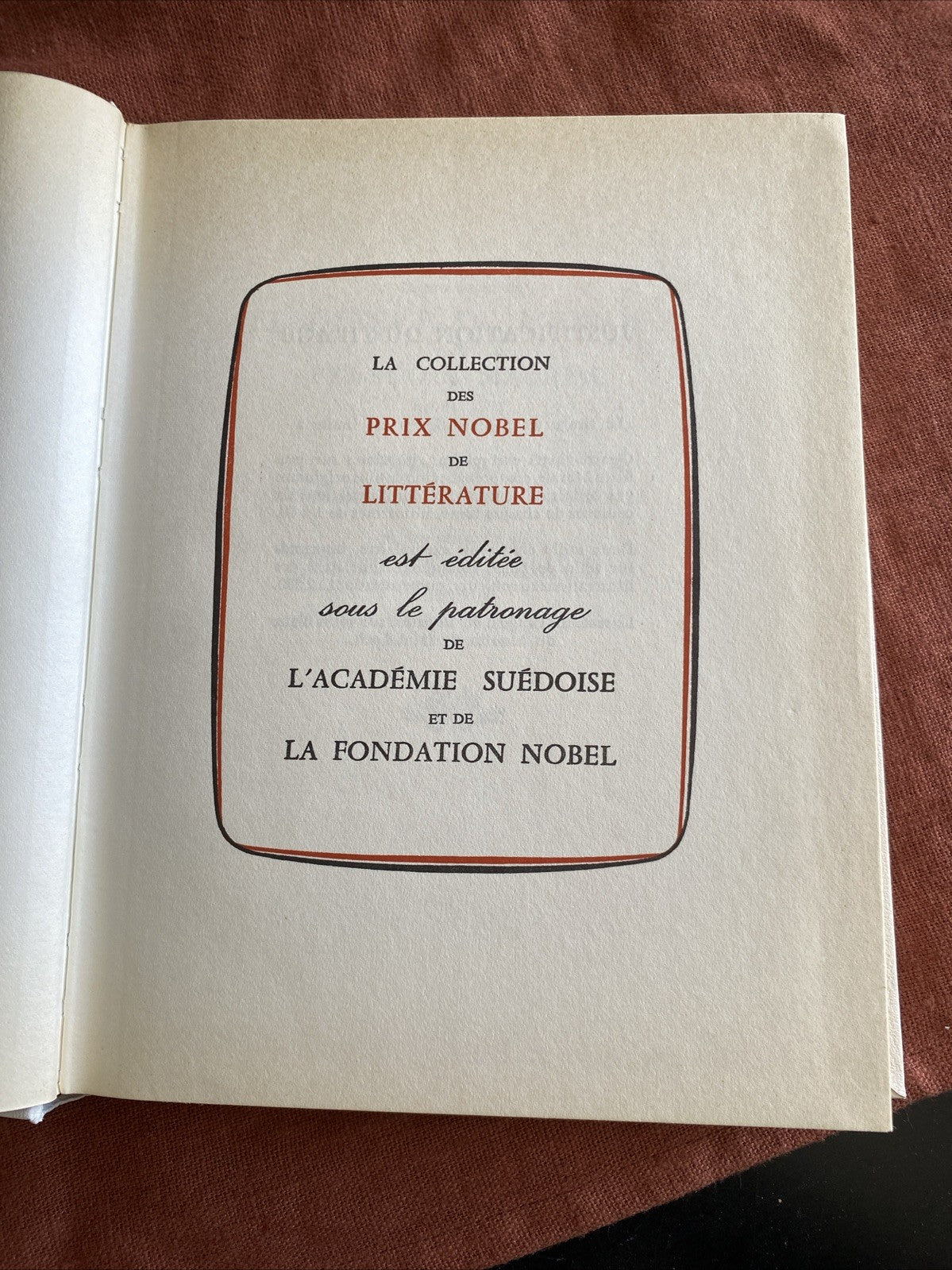 Livre le désert de l'amour-françois mauriac-prix nobel 1952-éditions rombaldi