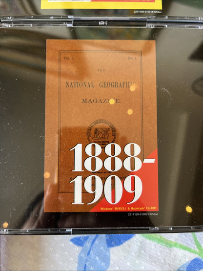 Lot De 10 coffrets CD « The National Géographic Magazine » Dans Sa Boîte
