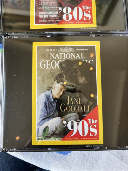 Lot De 10 coffrets CD « The National Géographic Magazine » Dans Sa Boîte