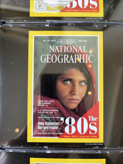 Lot De 10 coffrets CD « The National Géographic Magazine » Dans Sa Boîte