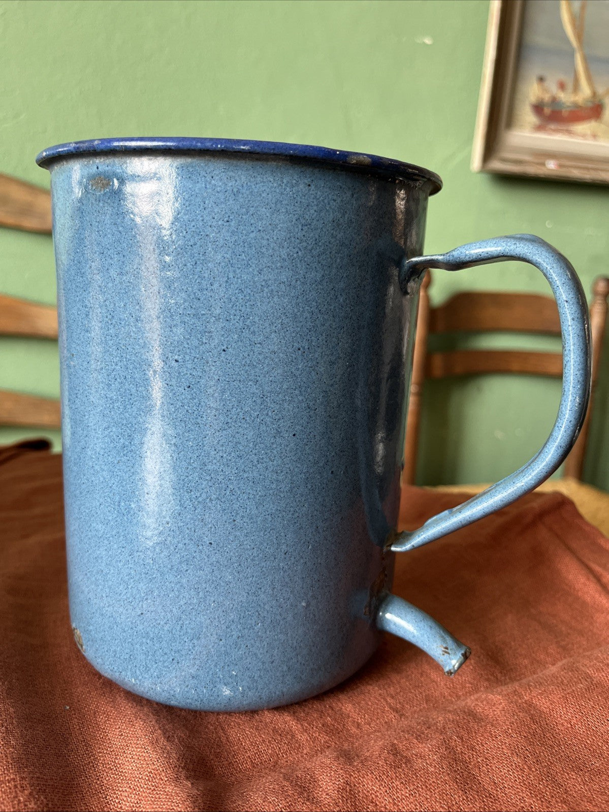 Pot Émaillé Bleu
