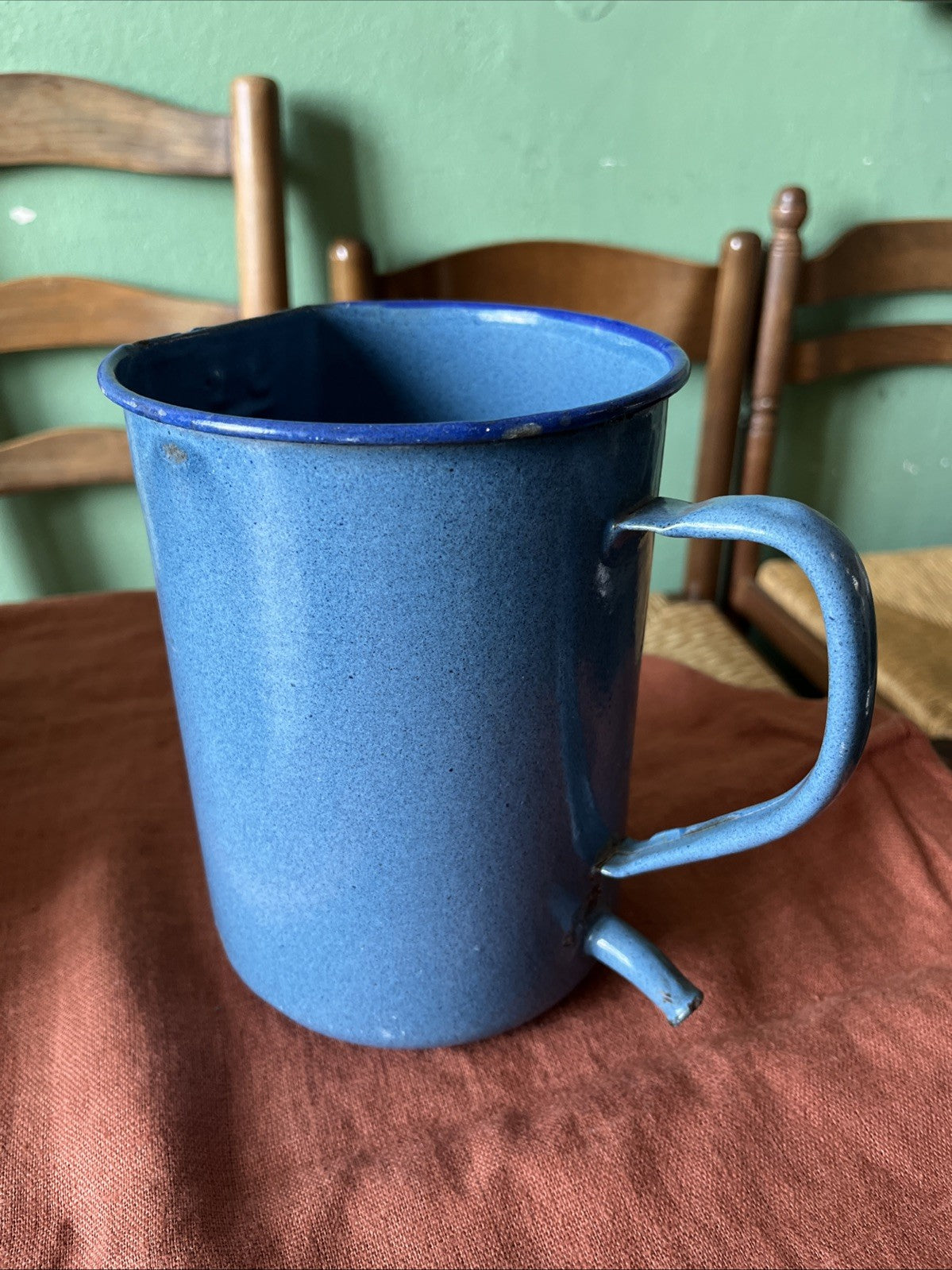 Pot Émaillé Bleu
