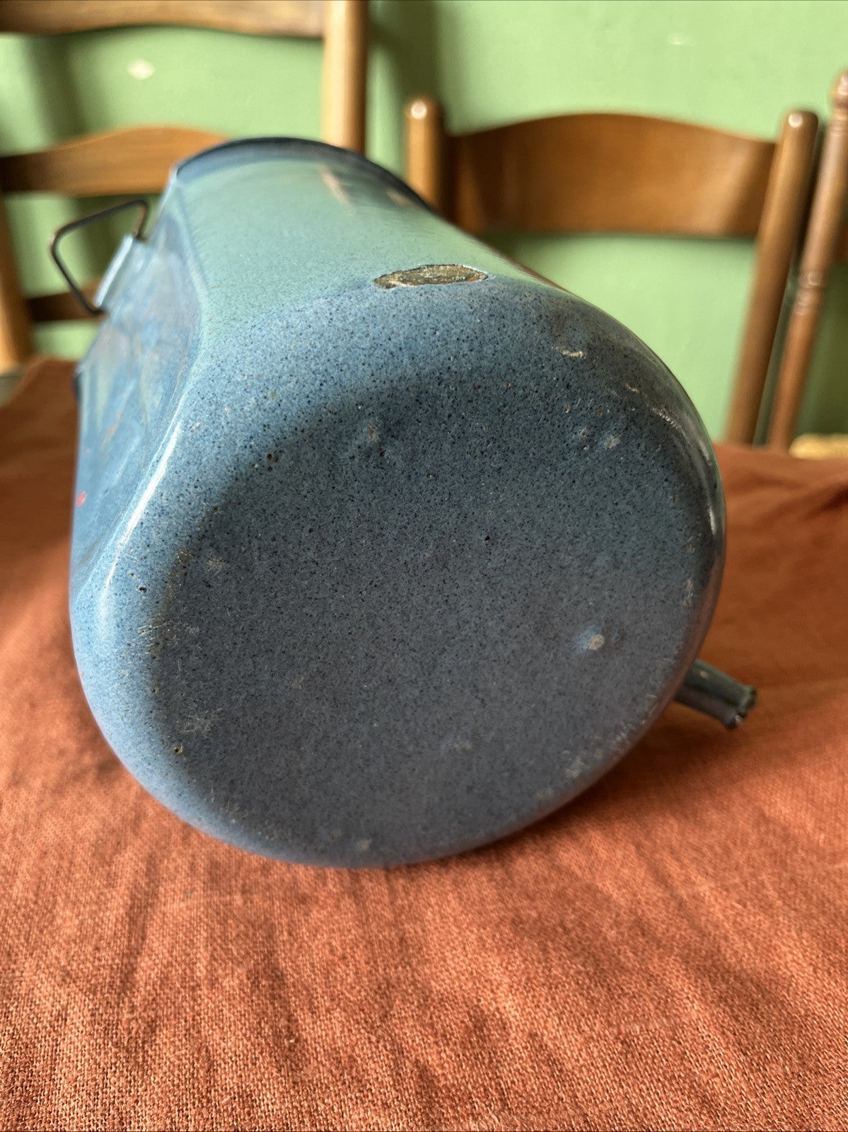 Pot Émaillé Bleu