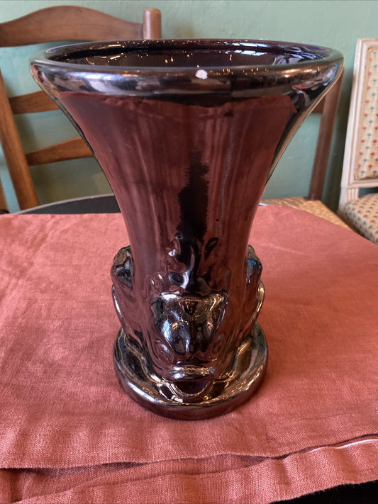 Vase Aux Trois Poissons En Céramique Ateliers Ricard